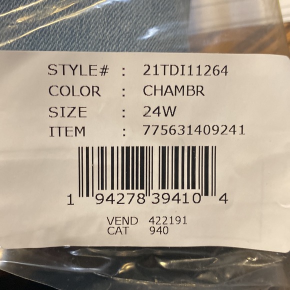 NEW! DG2 Classic Stretch Ultra Skinny Jeans, Chambray Light Wash Diane Gilman - Picture 9 of 11